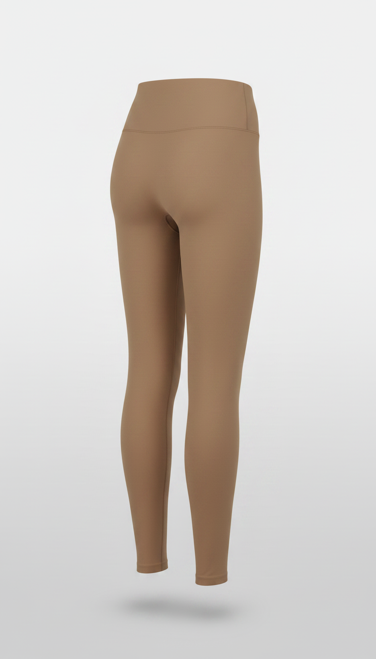 Alternate angle view of Seamless high-waist legging with sculpted fit