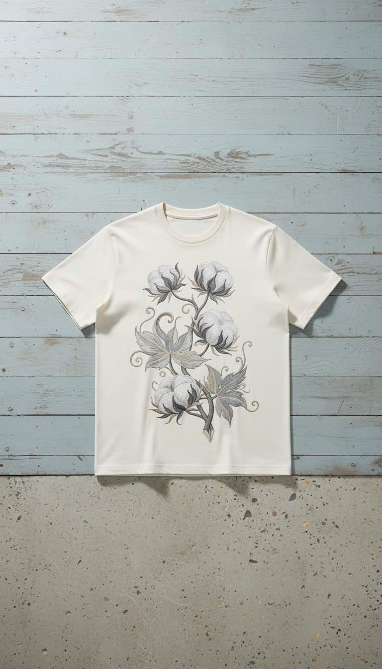 Graphic Cotton T-Shirt in a new setting