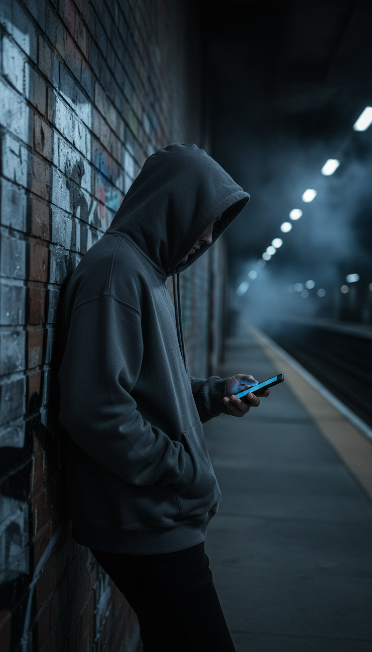 Heavyweight Hoodie in use