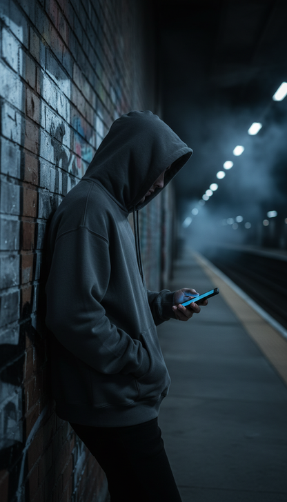 Heavyweight Hoodie in use