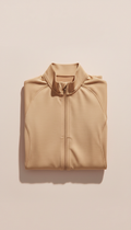 Lightweight Workout Jacket in Warm Sand