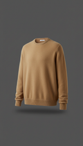 Merino wool crewneck sweater