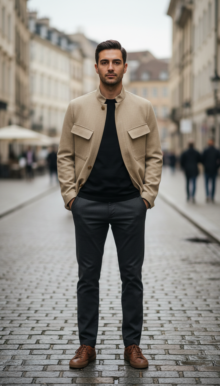 Another view of Cotton Jacket