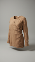 Taupe Crewneck T-Shirt