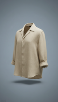 Beige Linen Shirt