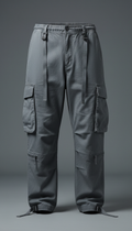 Slate Gray Streetwear Pants