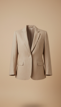 Classic linen blazer