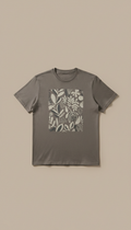 Cotton T-Shirt in Charcoal Whisper